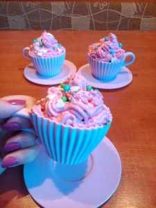 Afternoon tea cupcakes