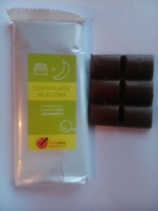 Test czekolad z Biedronki Bananowa i toffi