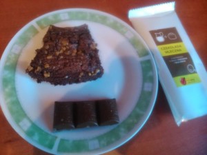 Test czekolad z Biedronki brownie z czekoladą truflową